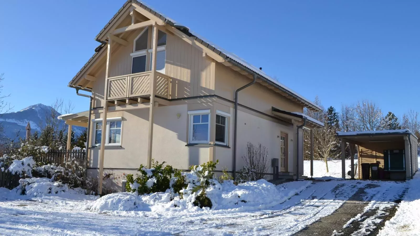 Landhaus St Georgen im Gailtal-Exterieur winter