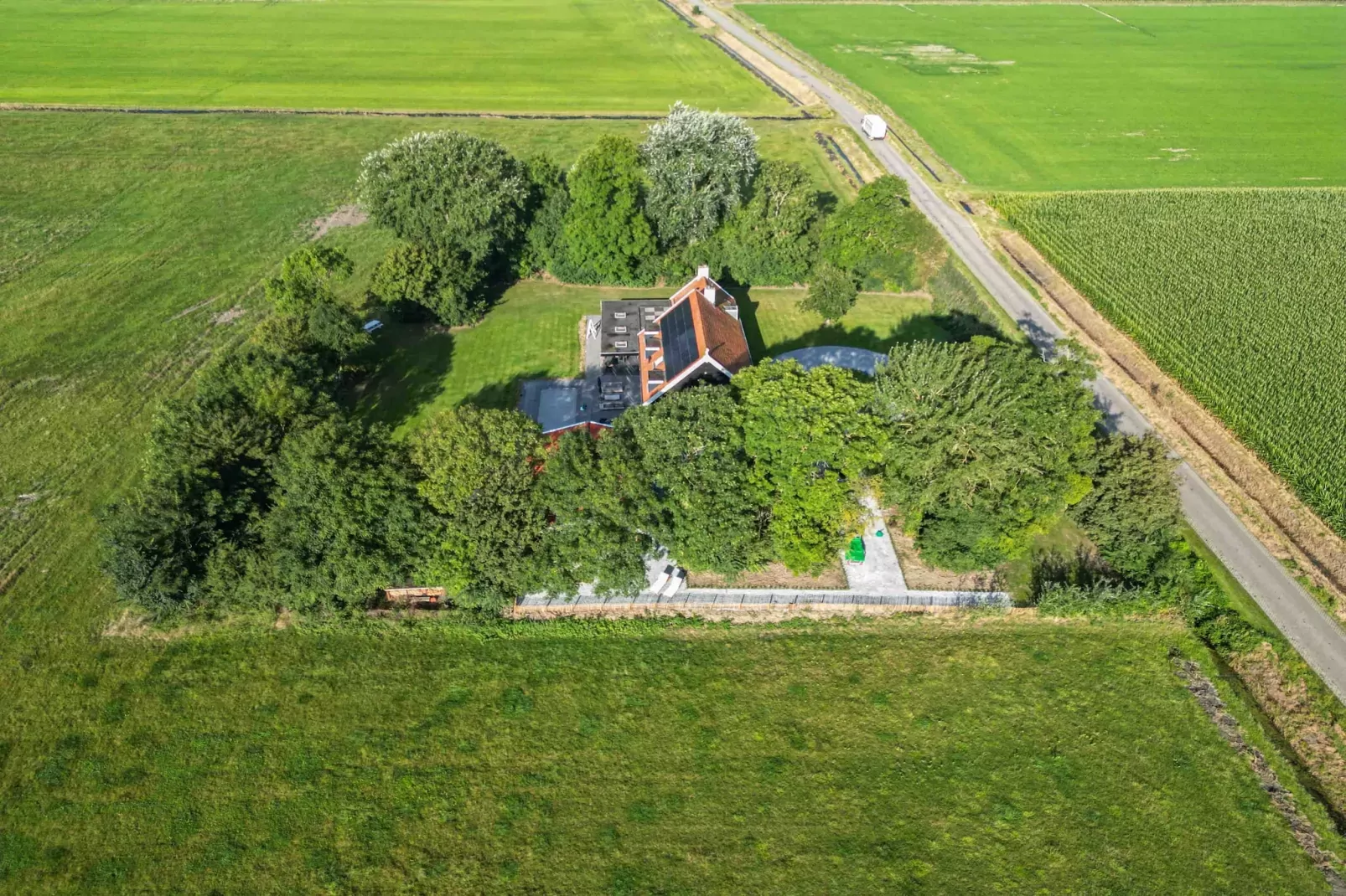 Het Hofje Gapinge-Gebieden zomer 1km