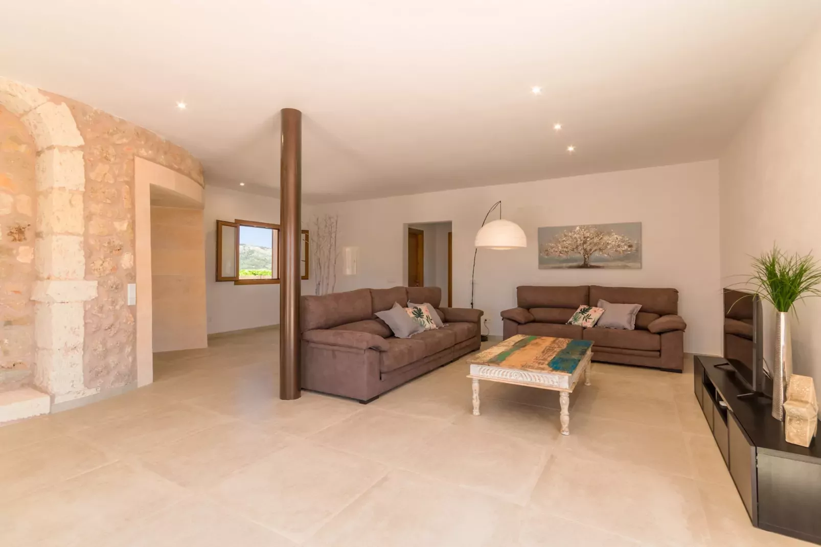 Es Moli d'en Sion, Villa-Finca 5StarsHome Mallorca-Woonkamer