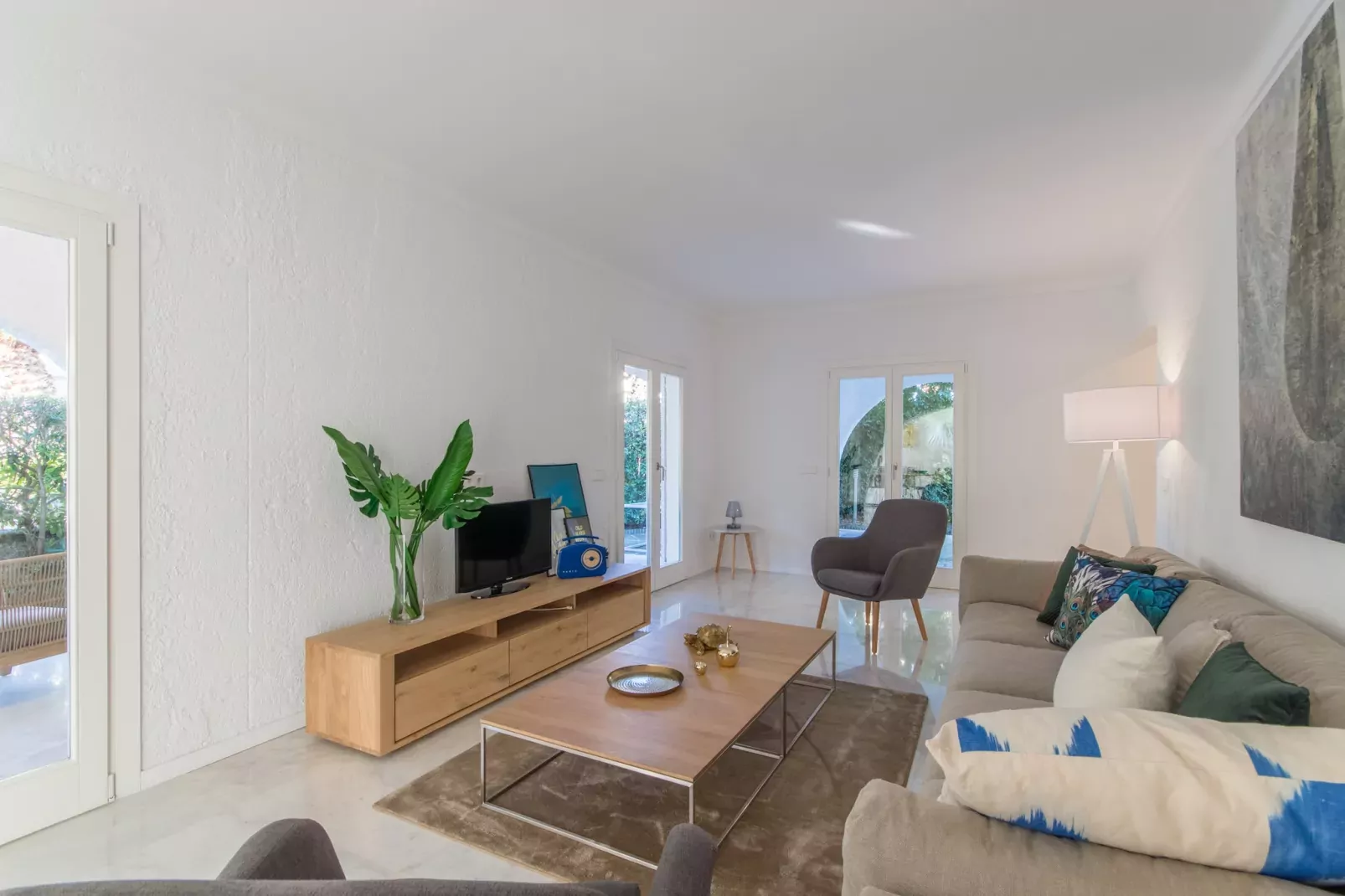 Can Catlar, Beach House 5StarsHome Mallorca-Woonkamer