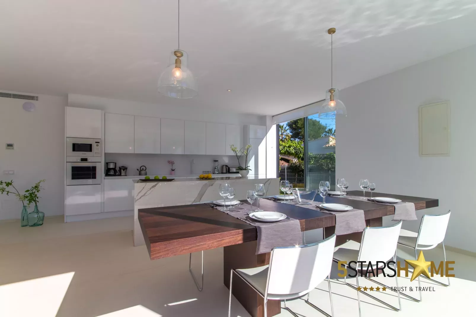 La Pau de Mar, Villa 5StarsHome Mallorca-Eetkamer