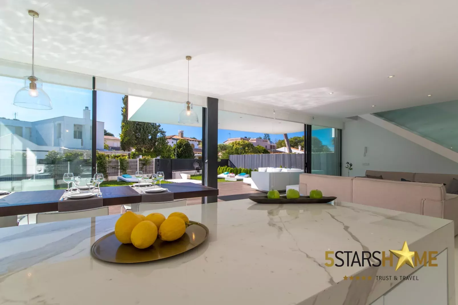 La Pau de Mar, Villa 5StarsHome Mallorca-Woonkamer