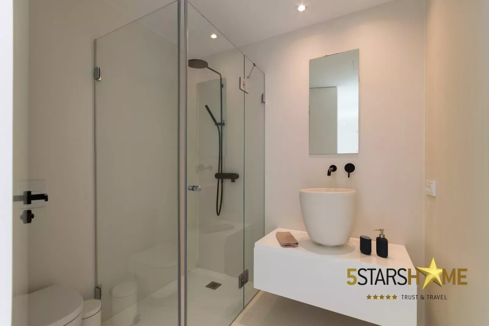 La Pau de Mar, Villa 5StarsHome Mallorca-Badkamer