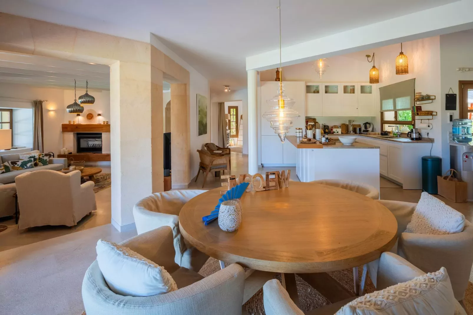 Peroia, Villa 5StarsHome Mallorca-Eetkamer