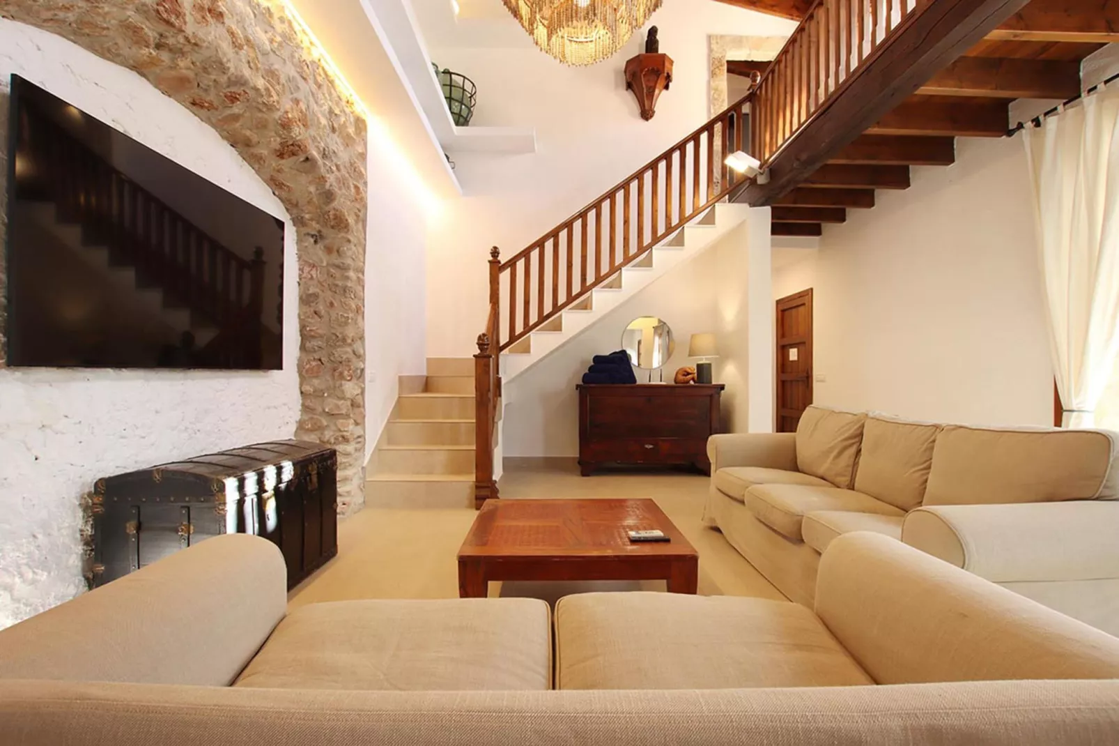 Ben Sa, Finca 5StarsHome Mallorca-Woonkamer