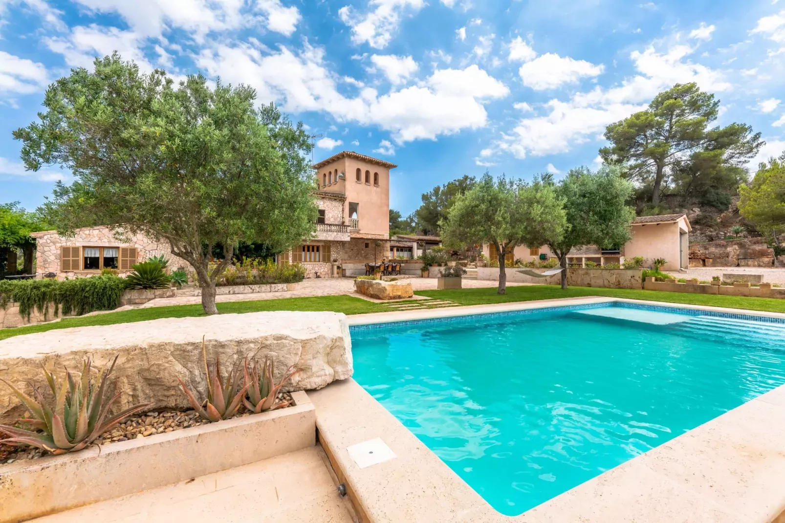 Issamar, Finca 5StarsHome Mallorca-Zwembad
