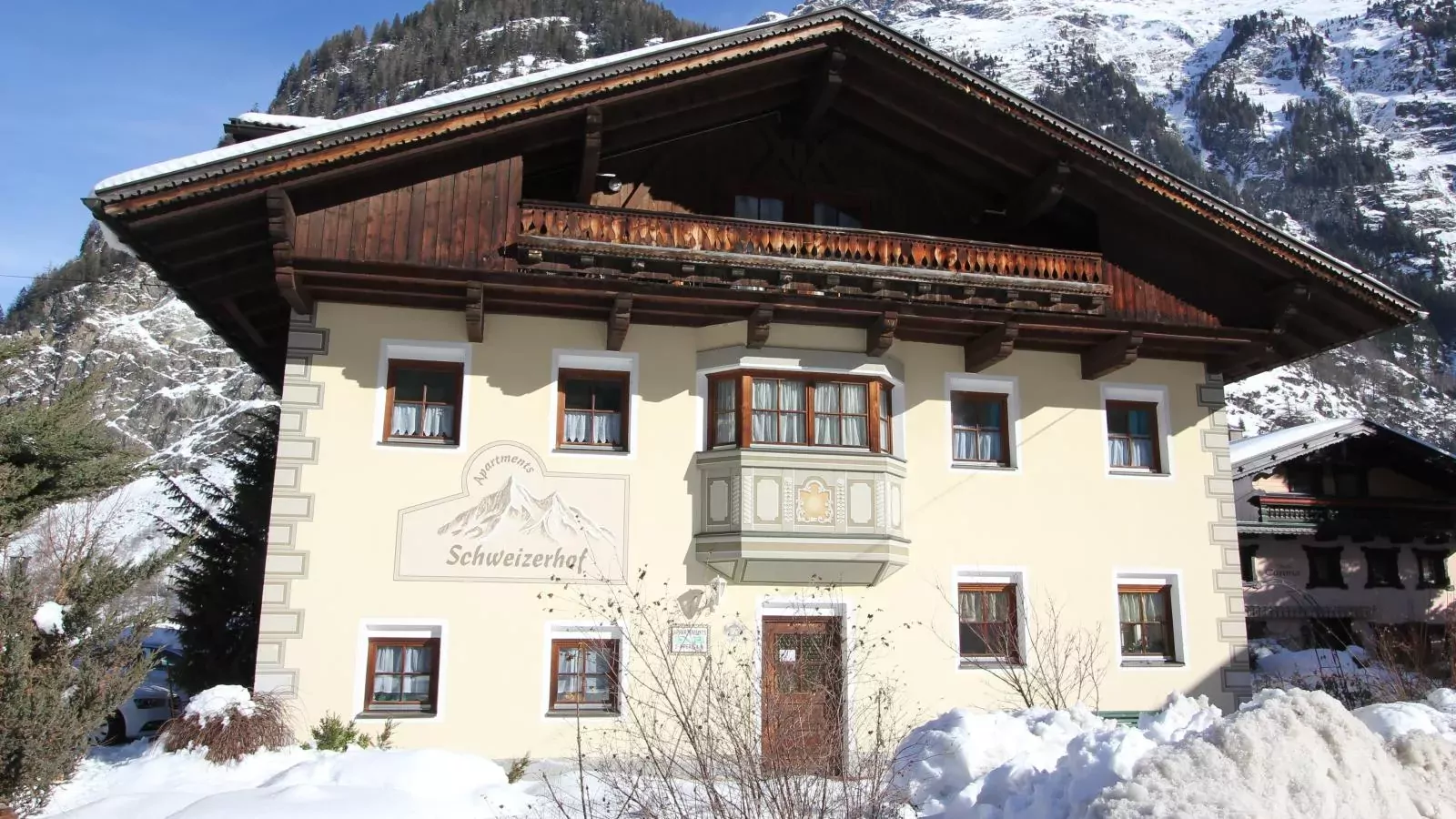 Schweizerhof Margrith-Exterieur winter