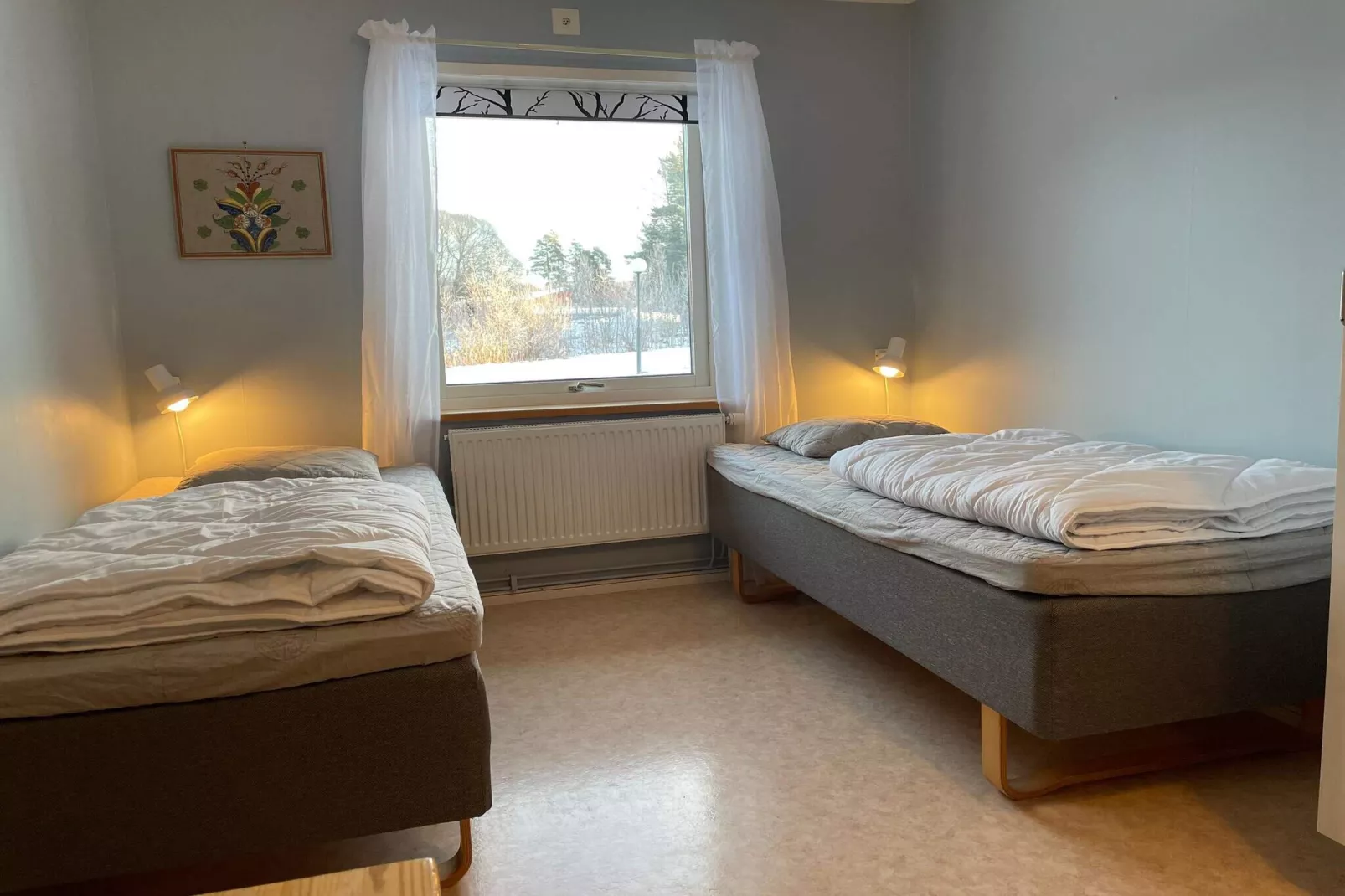 Tvåbäddsrum, delad dusch, husdjursvänlig-Binnen