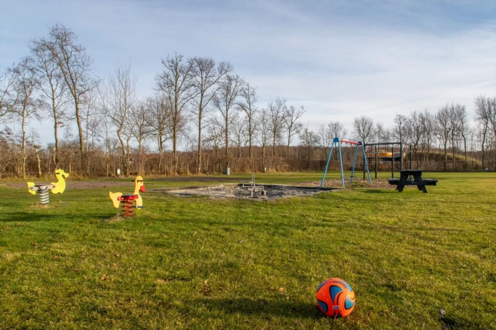 Chalet - Camping de Duinhoeve 'Bosdier'-Tuinen zomer