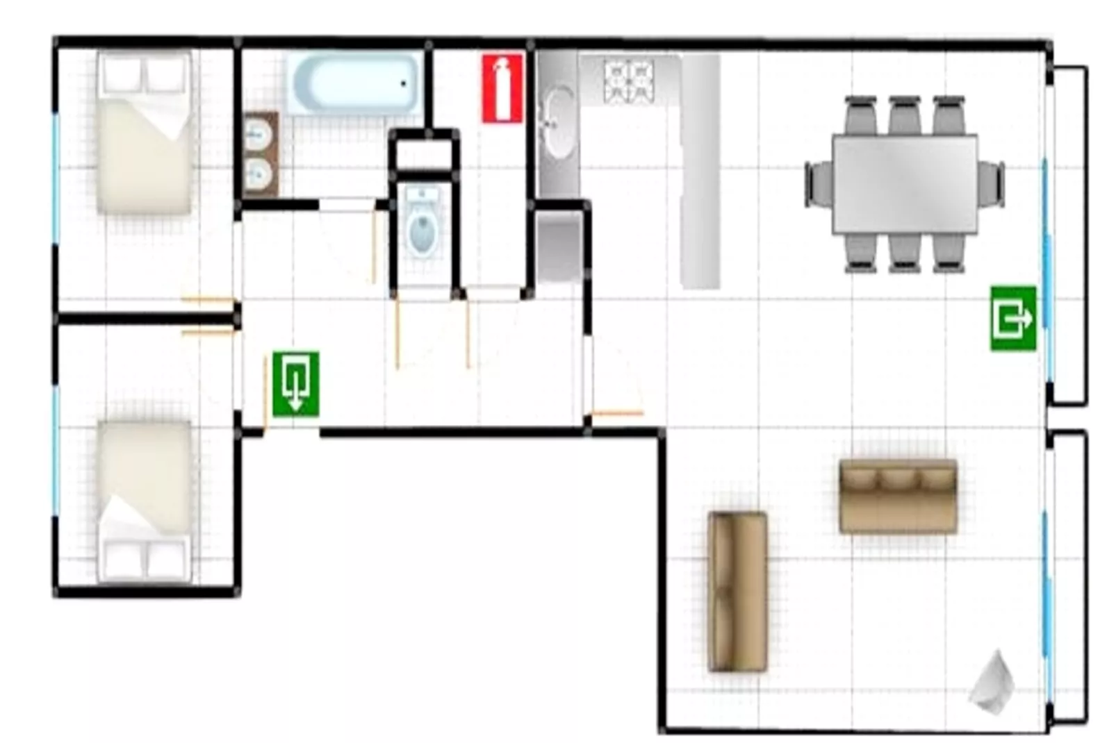 VIKING06 20803/ 8G-Plattegrond