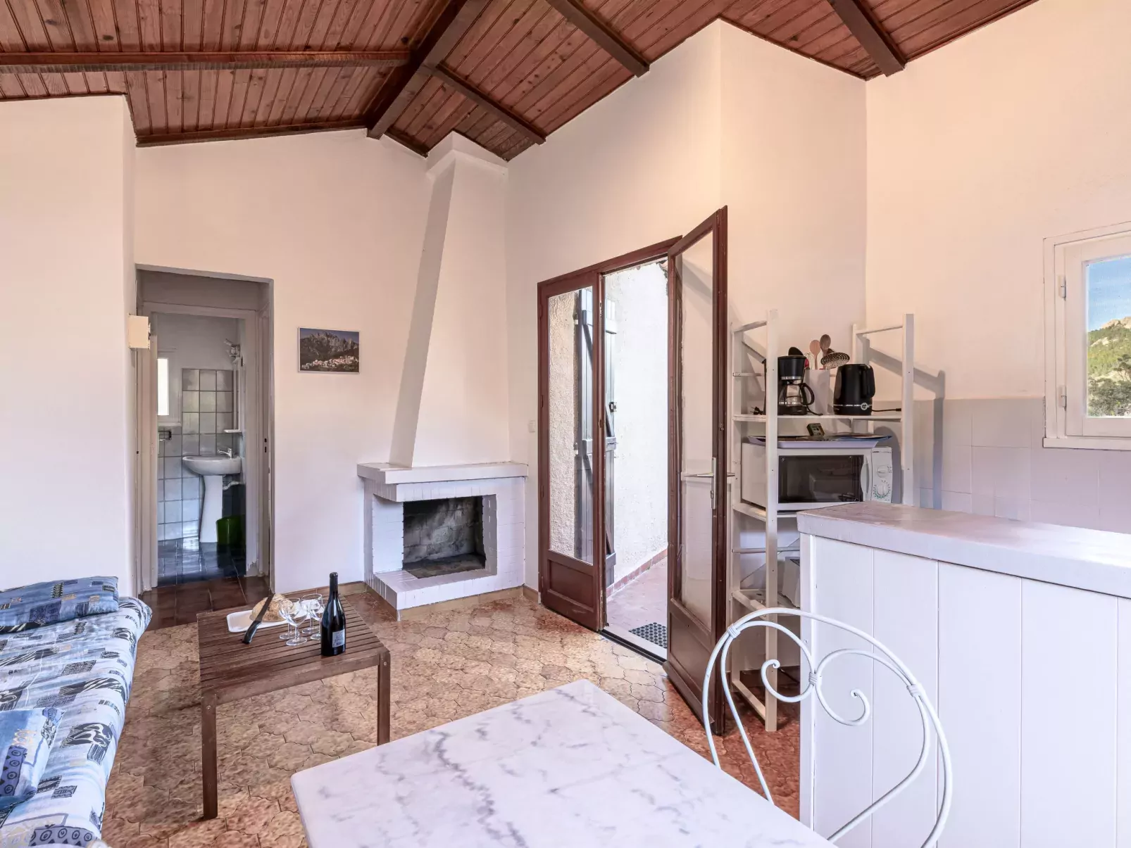 Casa Roccapina-Binnen
