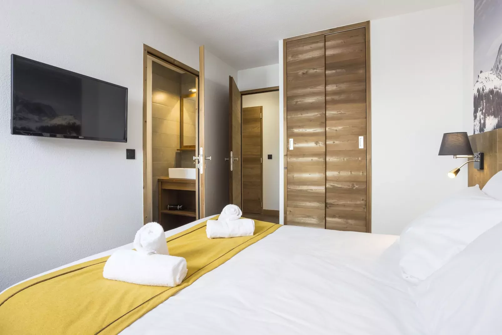 Résidence Les Chalets des Cimes 6-S8M-Slaapkamer