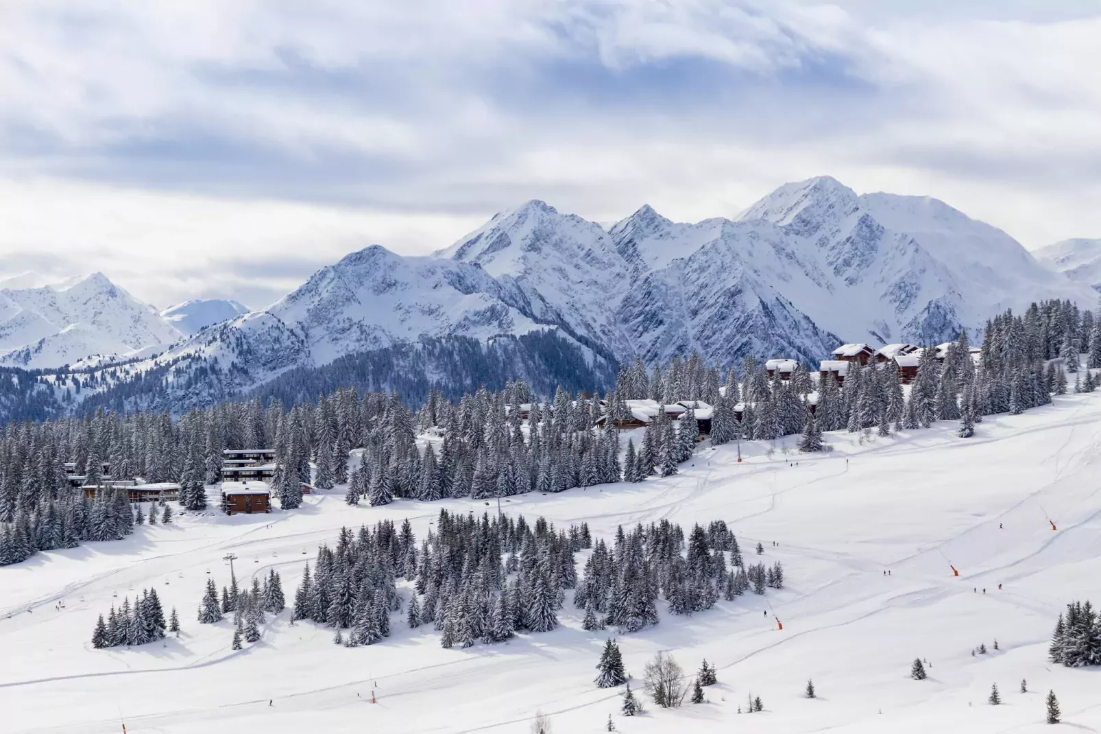 Résidence Les Chalets des Cimes 6-S8M-Gebied winter 5km