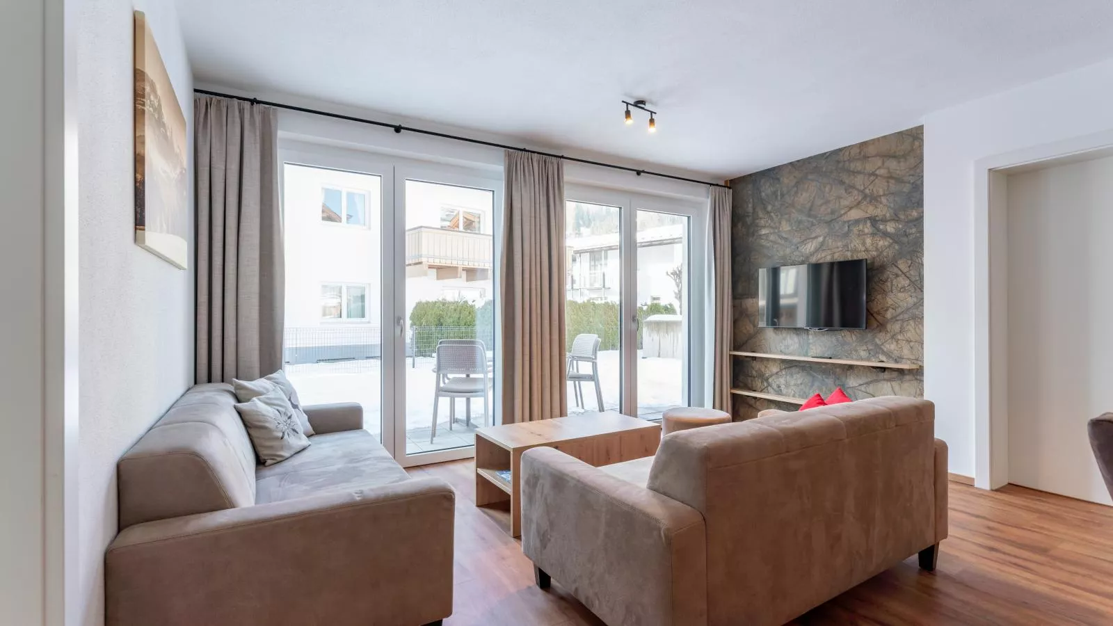 Falken Suites TOP 1-Woonkamer