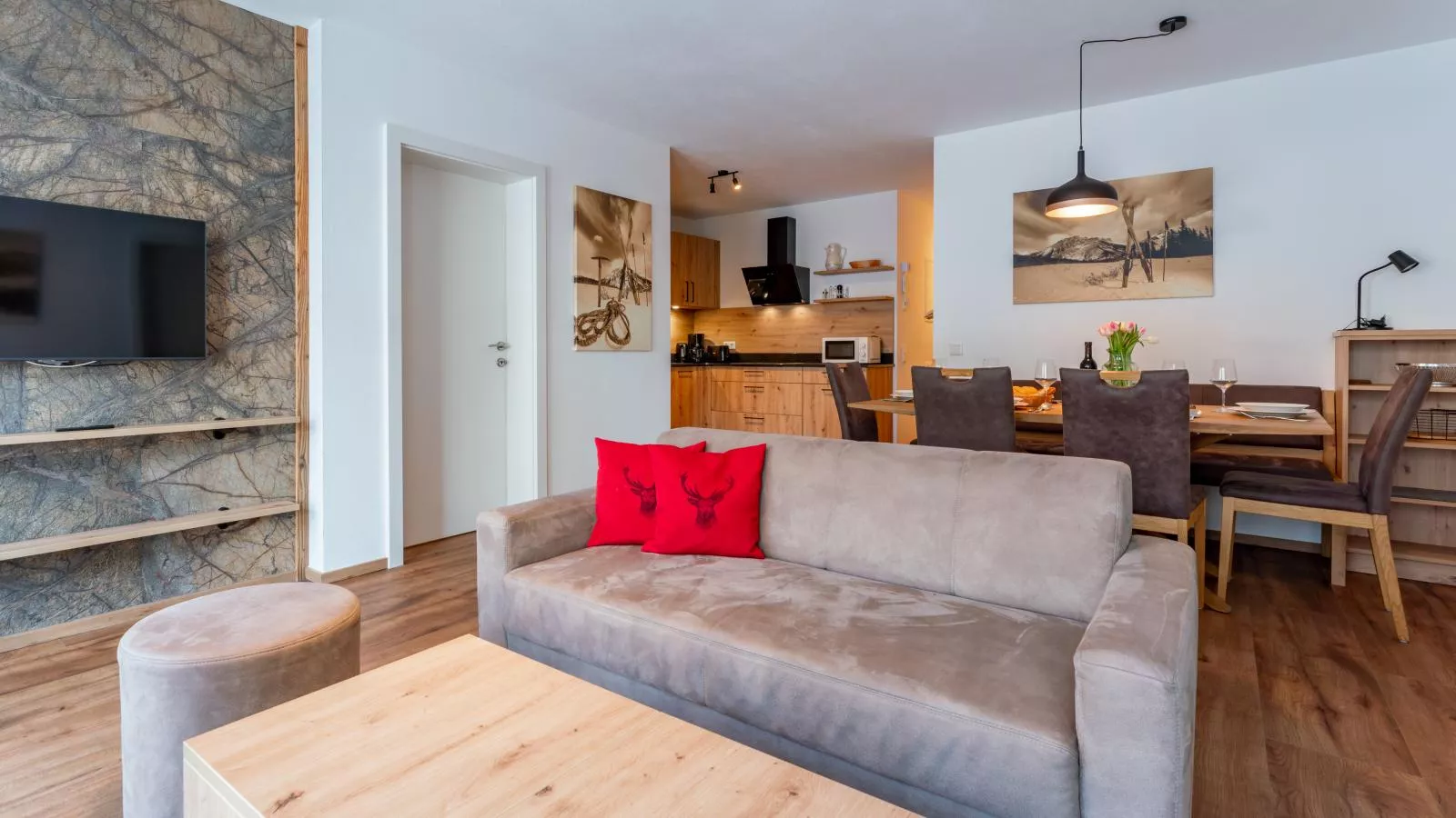 Falken Suites TOP 1-Woonkamer