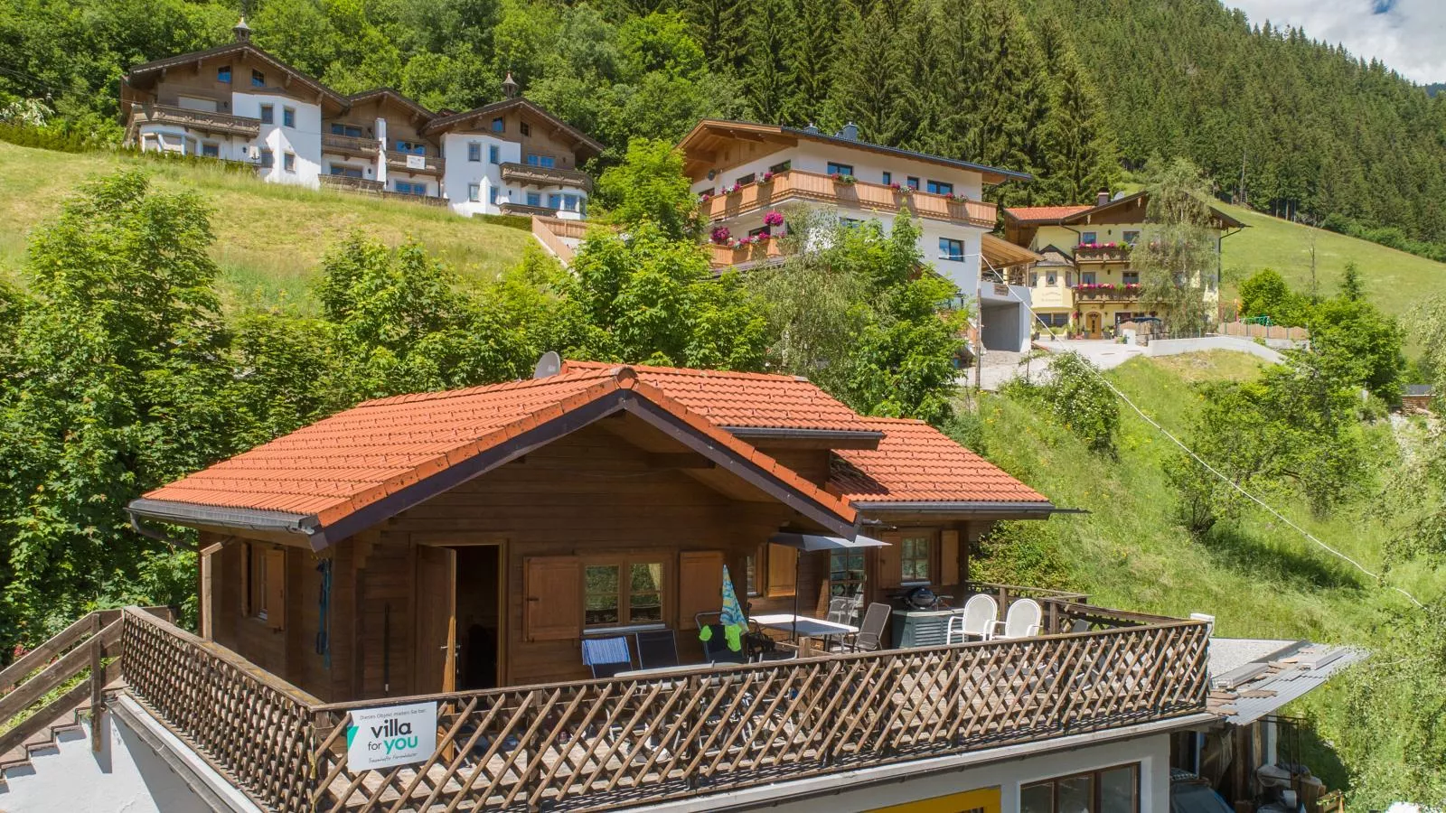 Pauls-Hütte-Uitzicht zomer