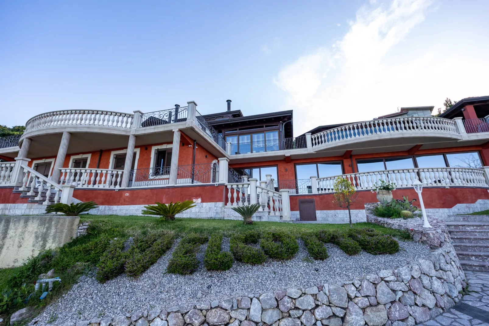 Villa Rosaria-Buitenkant zomer