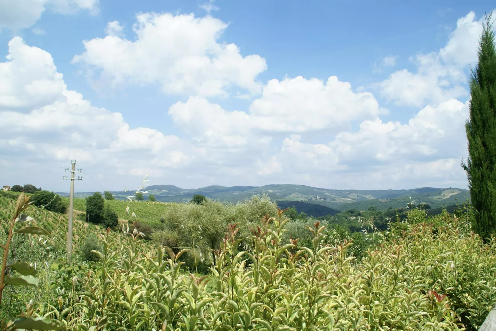 Chianti Village Morrocco B2-Uitzicht zomer