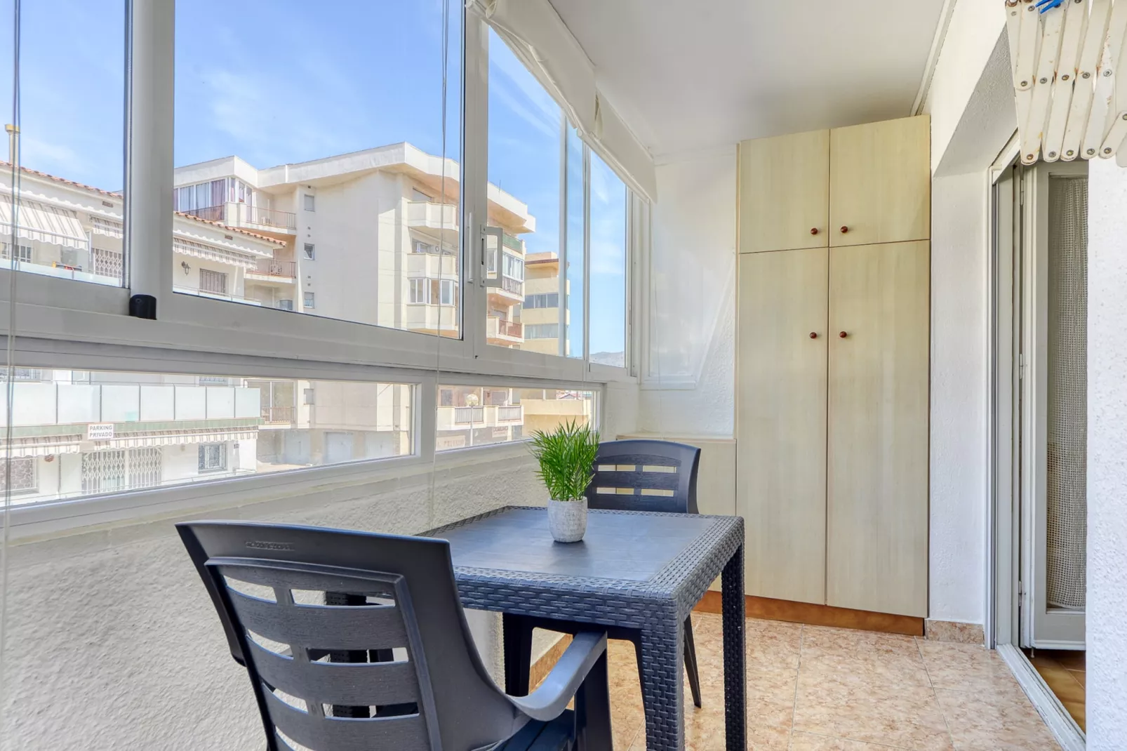 LA PLATJA  1F Roses-Terrasbalkon