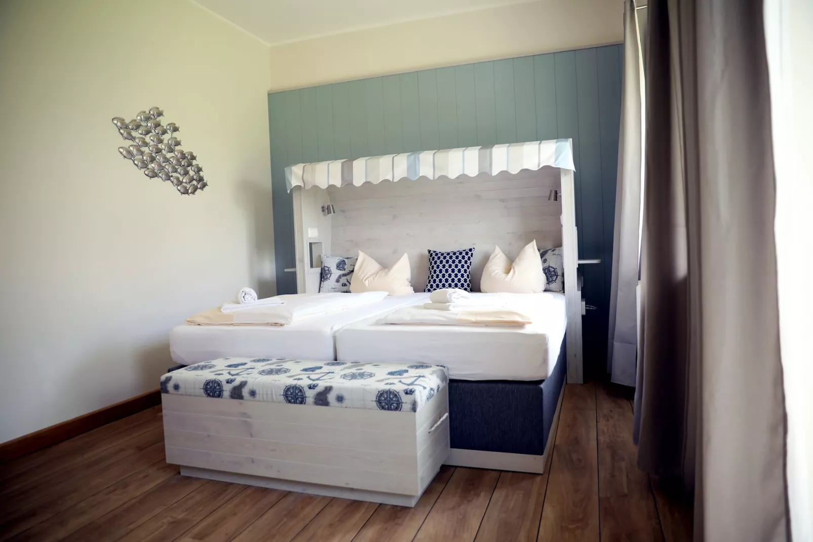 6-Bett-Appartement mit Alkoven-Slaapkamer