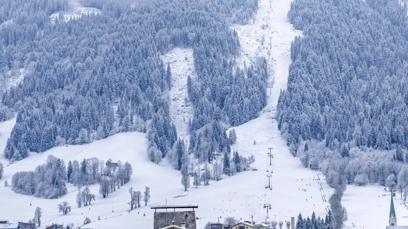 Tiroler Bergtraum Top 1-Uitzicht winter