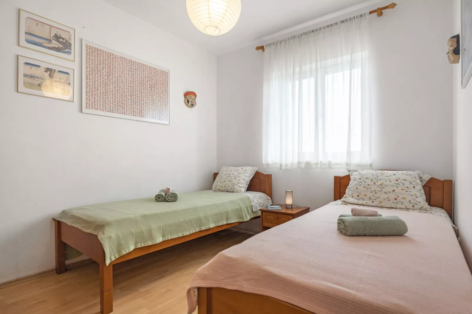 Apartment Jano with Balcony - Shabby Chic-Slaapkamer
