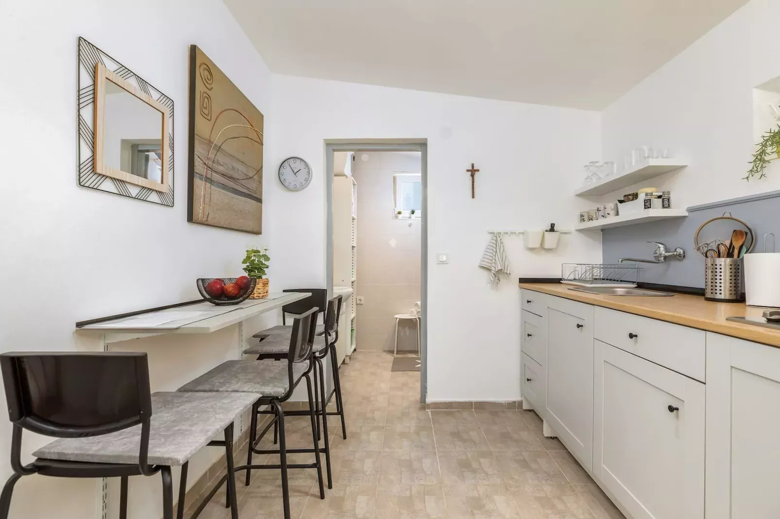 Eco Beach House Corinne-Keuken