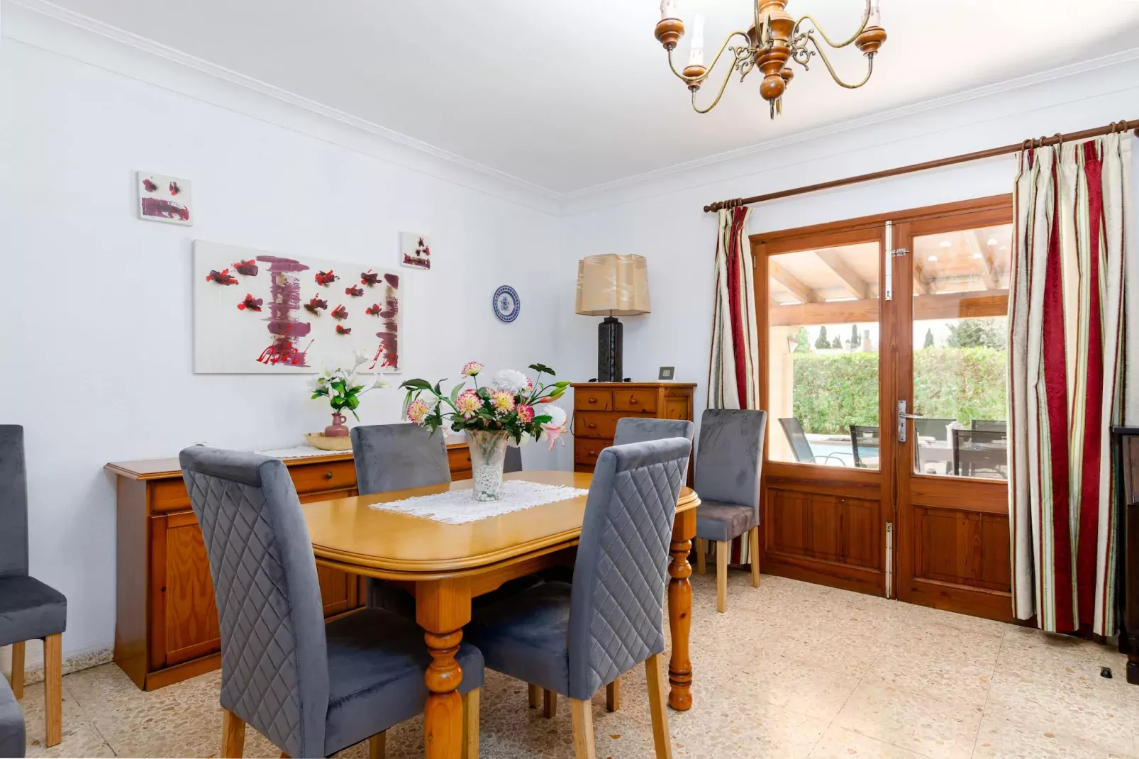 Finca en Pollença con piscina y barbacoa, Escandeu