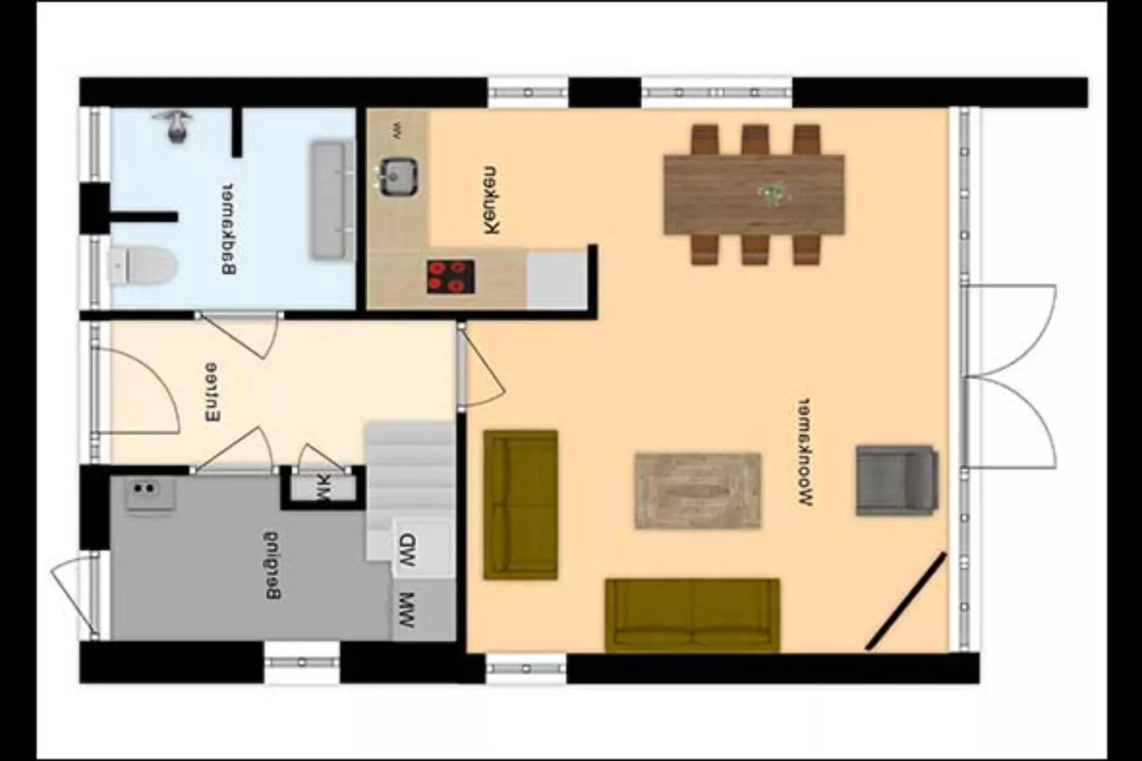 Vakantiepark Hellendoorn 3-Plattegrond