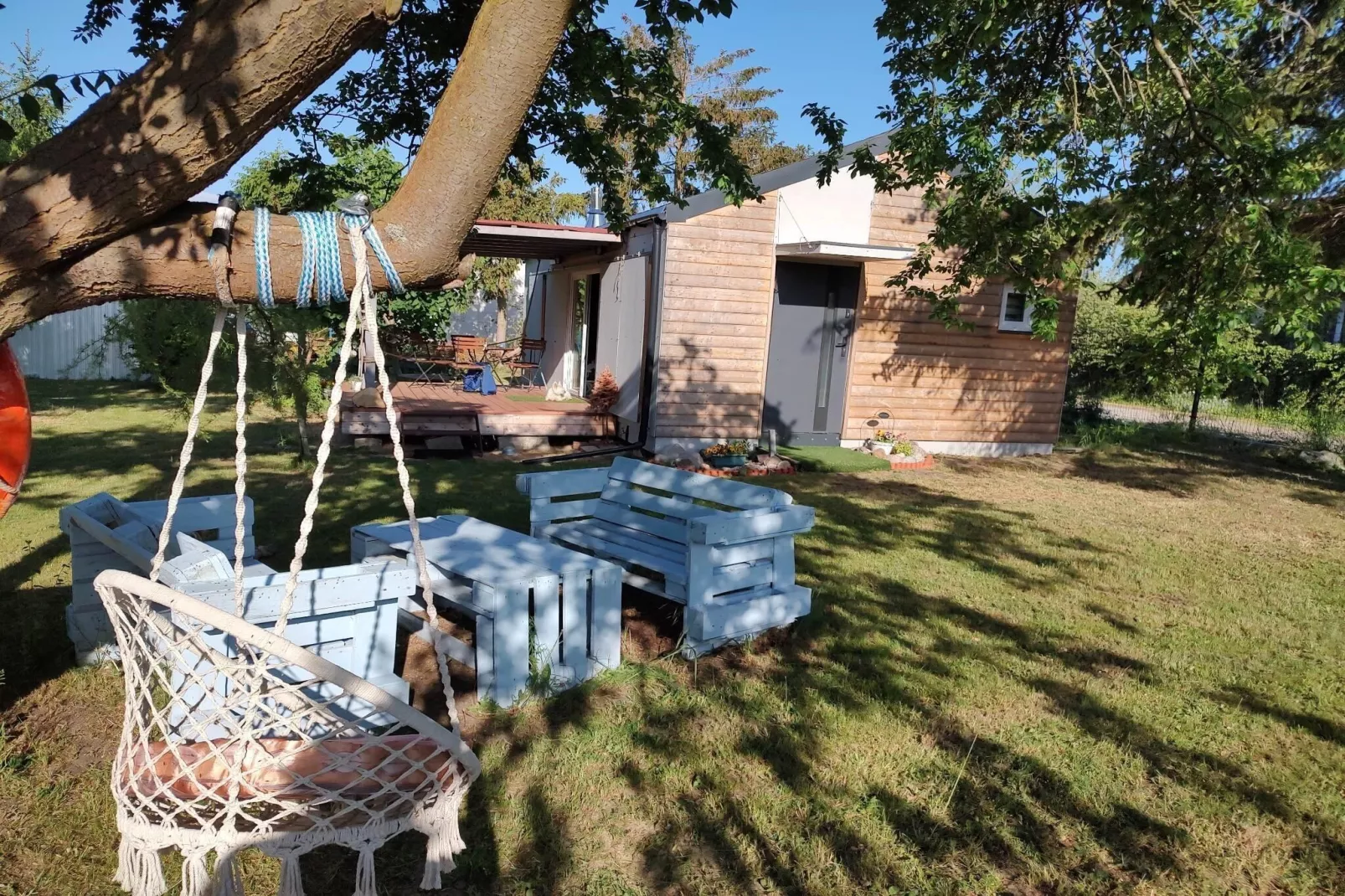 Maritime Ferienhaus für 4 Personen in Nowe Warpno-Tuinen zomer