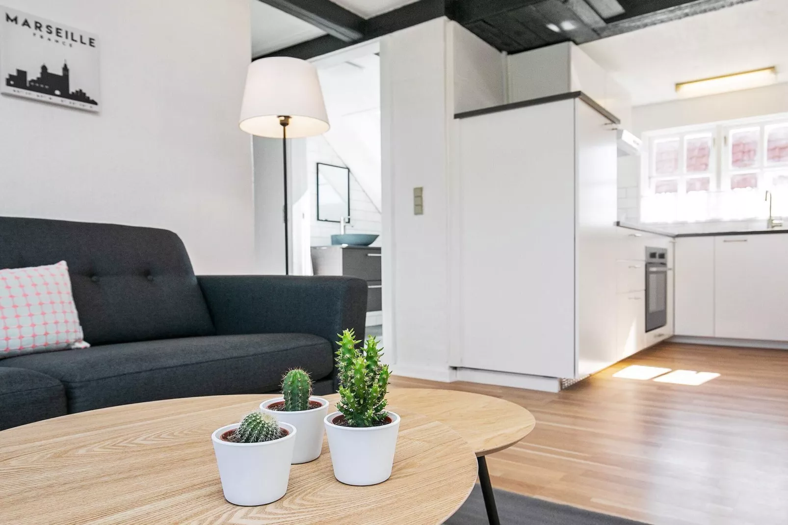 Vakantiehuis in Løkken met uitzicht op de stad-Binnen