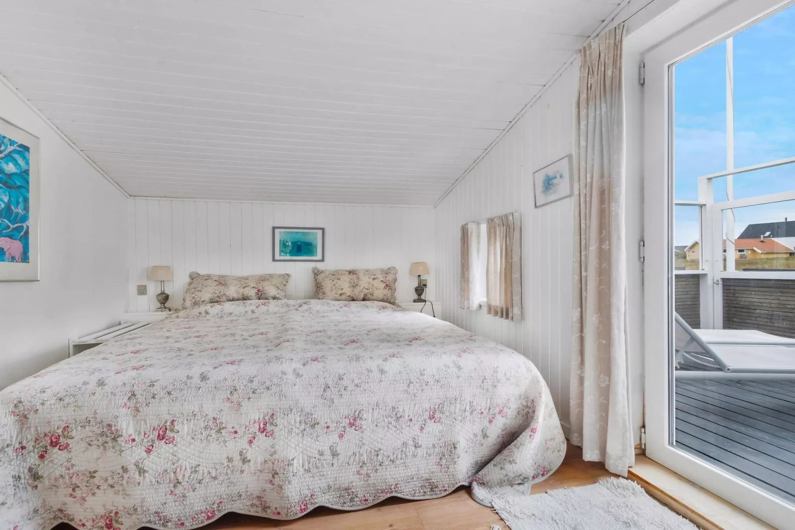 Vakantiehuis in Lokken vlakbij zee-Binnen