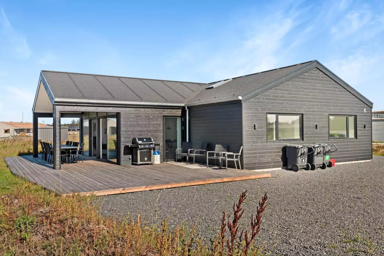 Vakantiehuis, 950m van zee-Buitenlucht