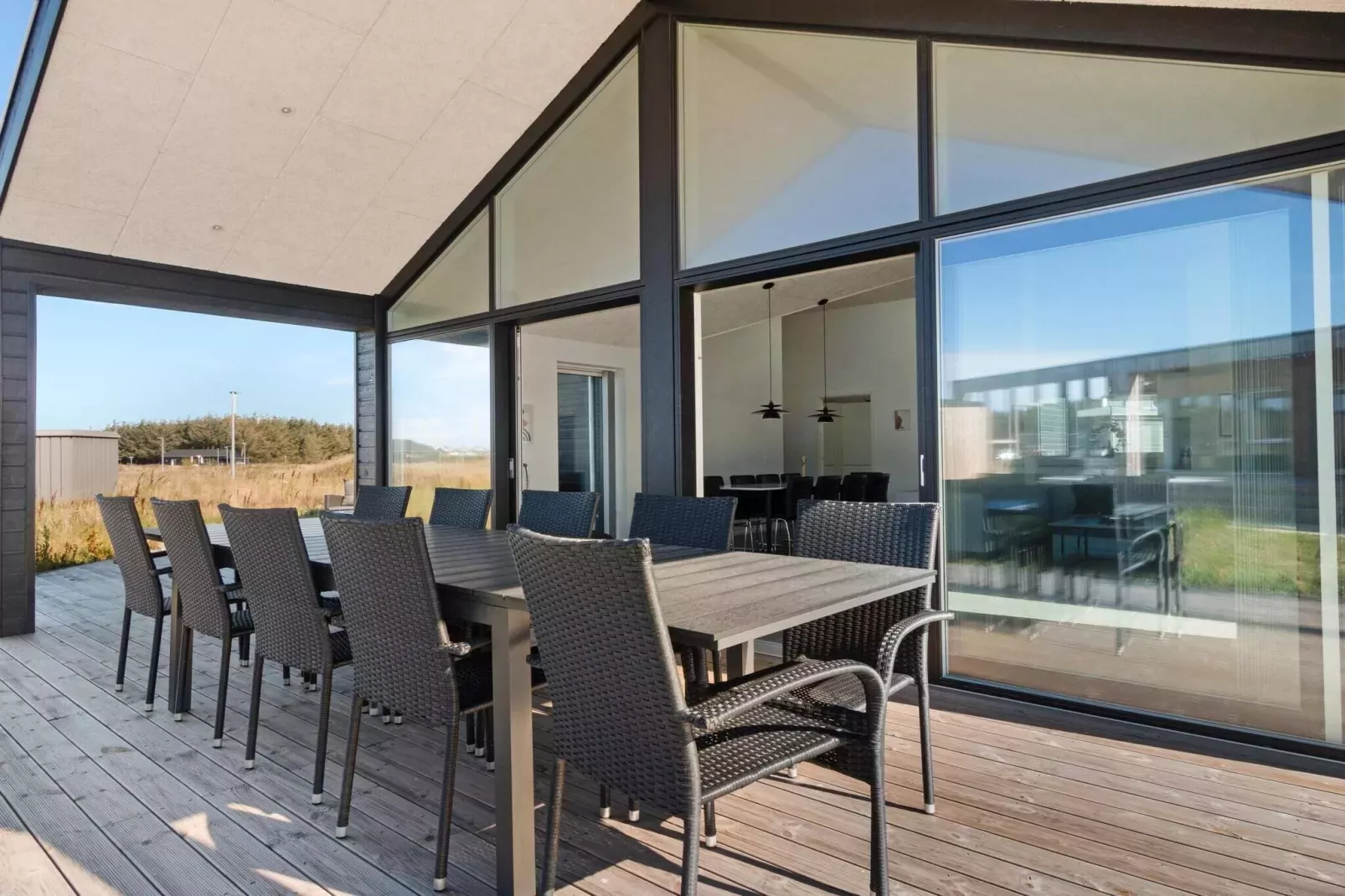 Vakantiehuis, 950m van zee-Binnen