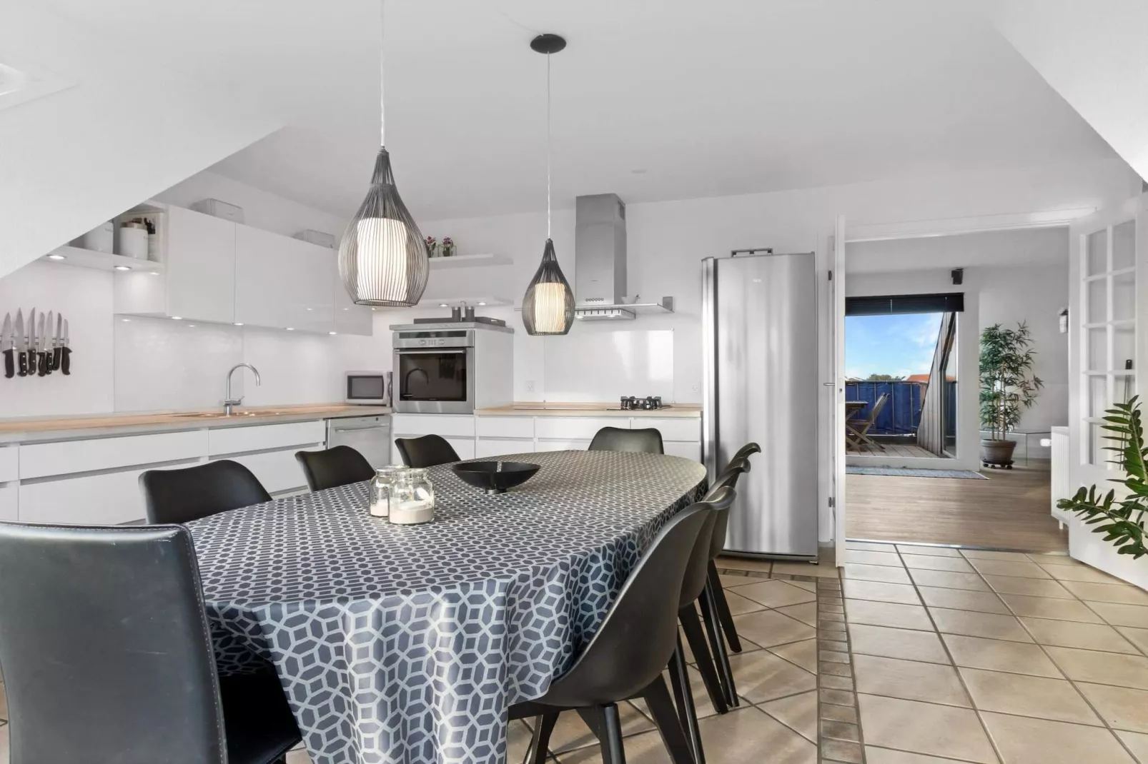 Vakantiehuis aan zee-Binnen