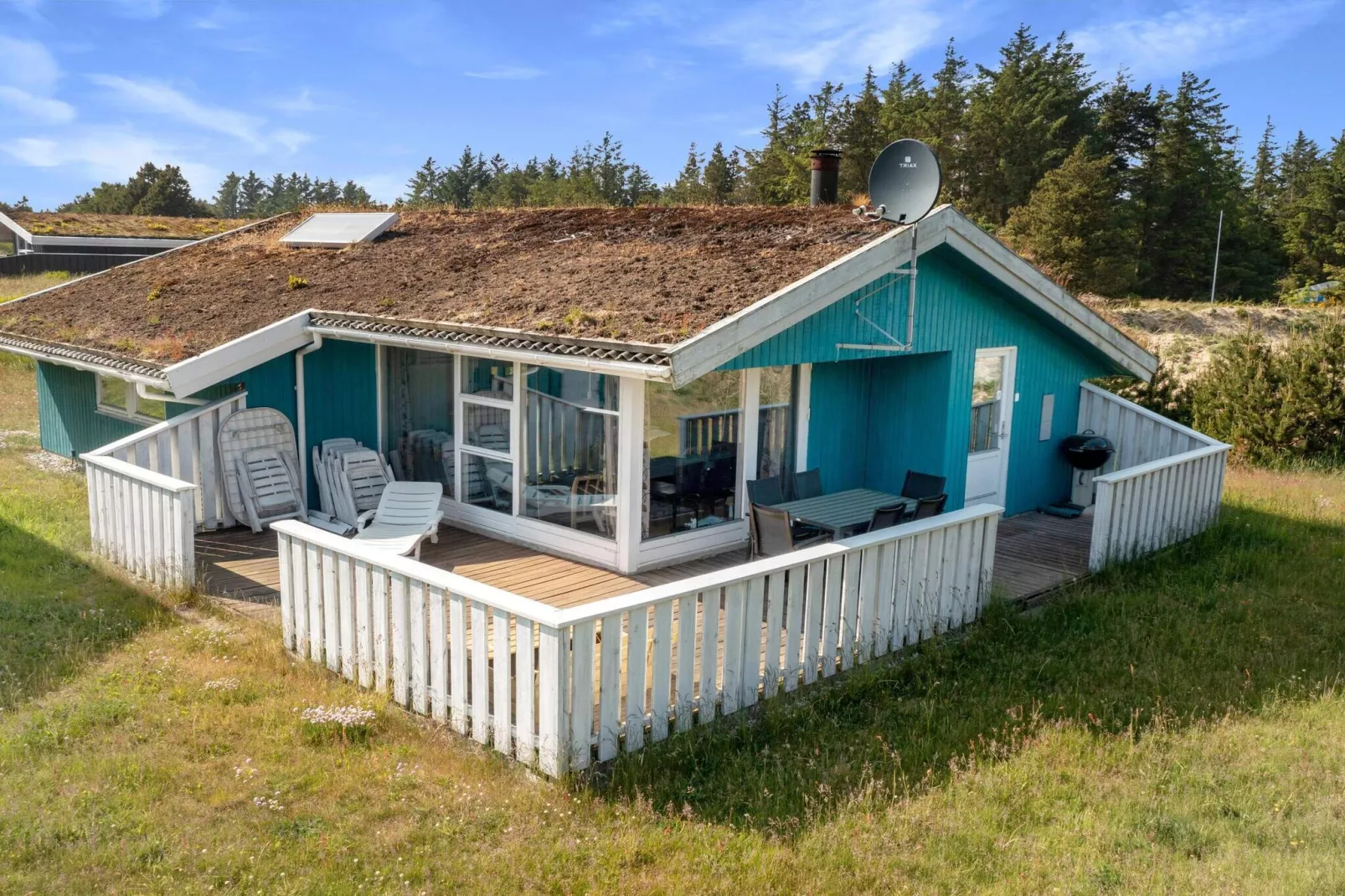 Vakantiehuis in Blokhus met sauna-Buitenlucht