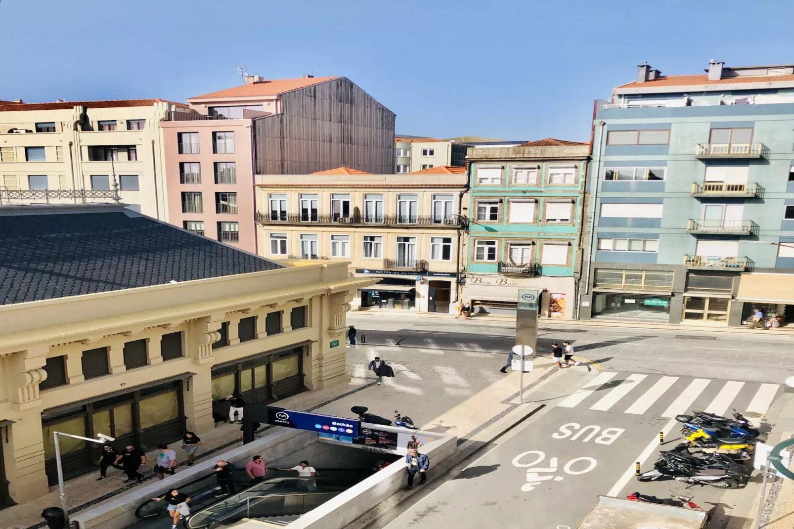 YOUROPO - Downtown 3B-Gebieden zomer 1km