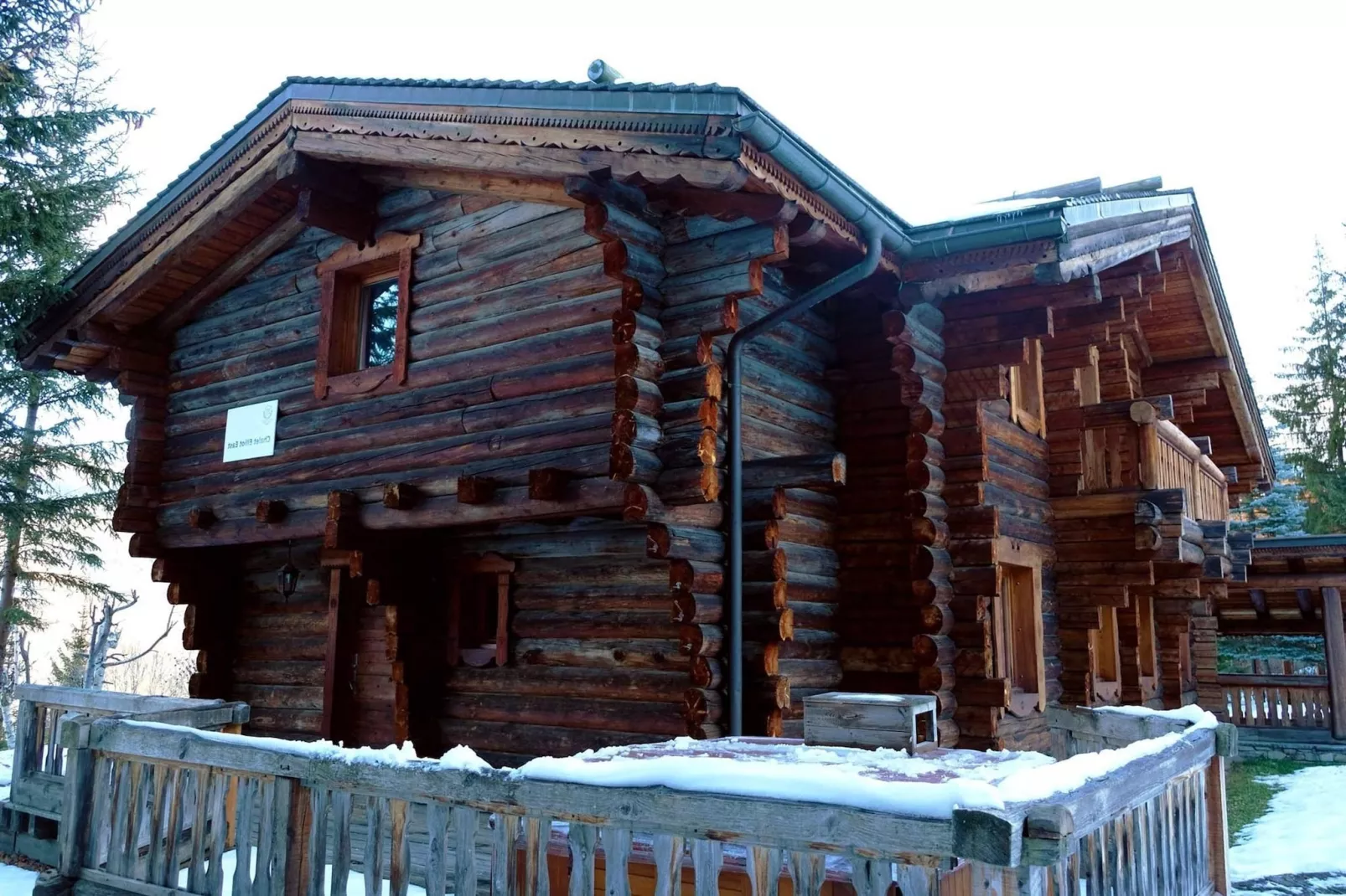 Chalet Elliot Est-Exterieur winter