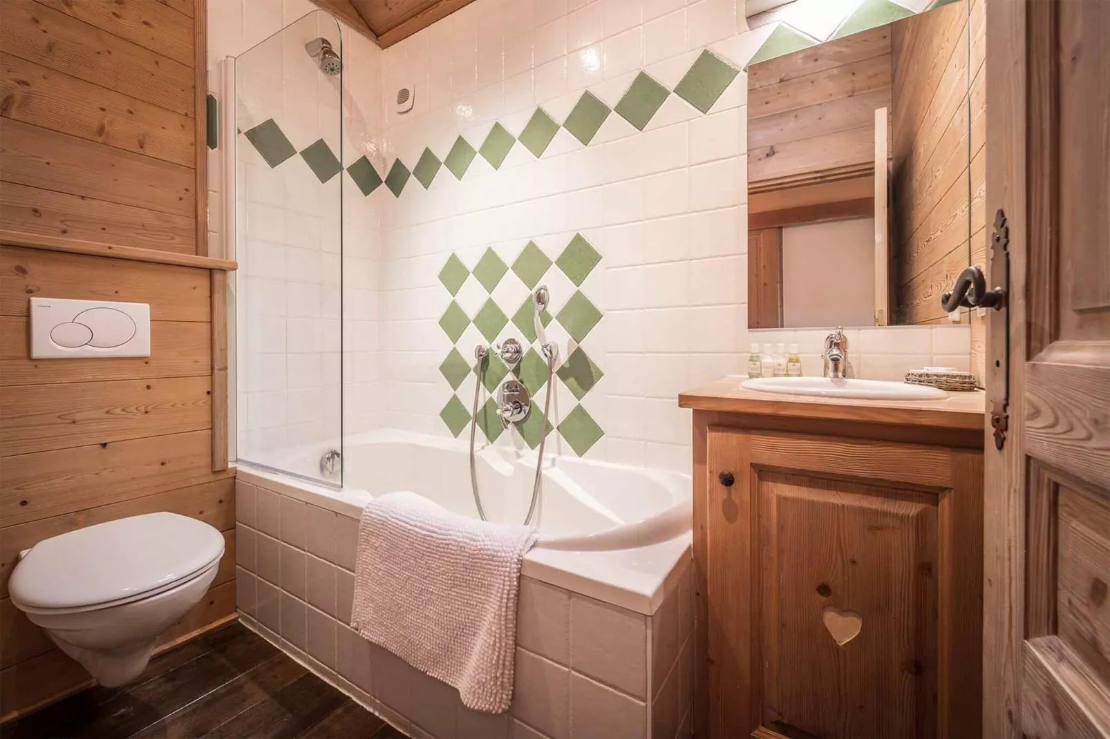 Chalet Silvana-Badkamer