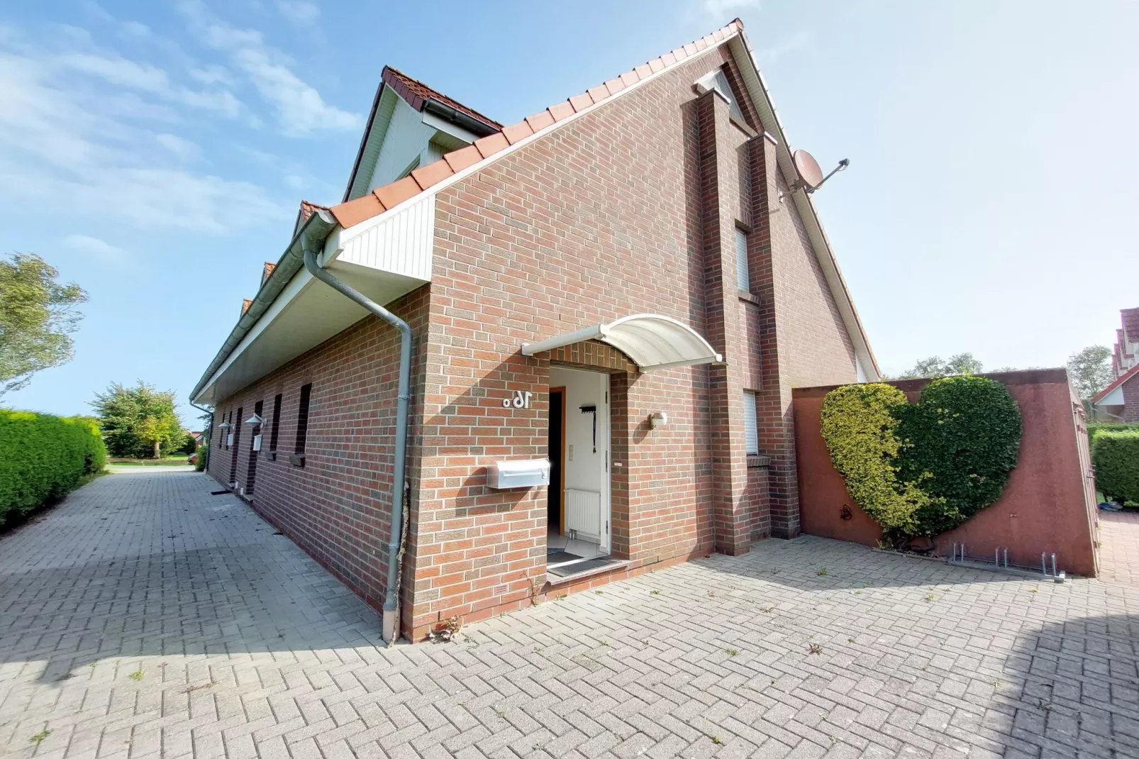 Doppelhaushälfte Wattwurm 34-Buitenkant zomer
