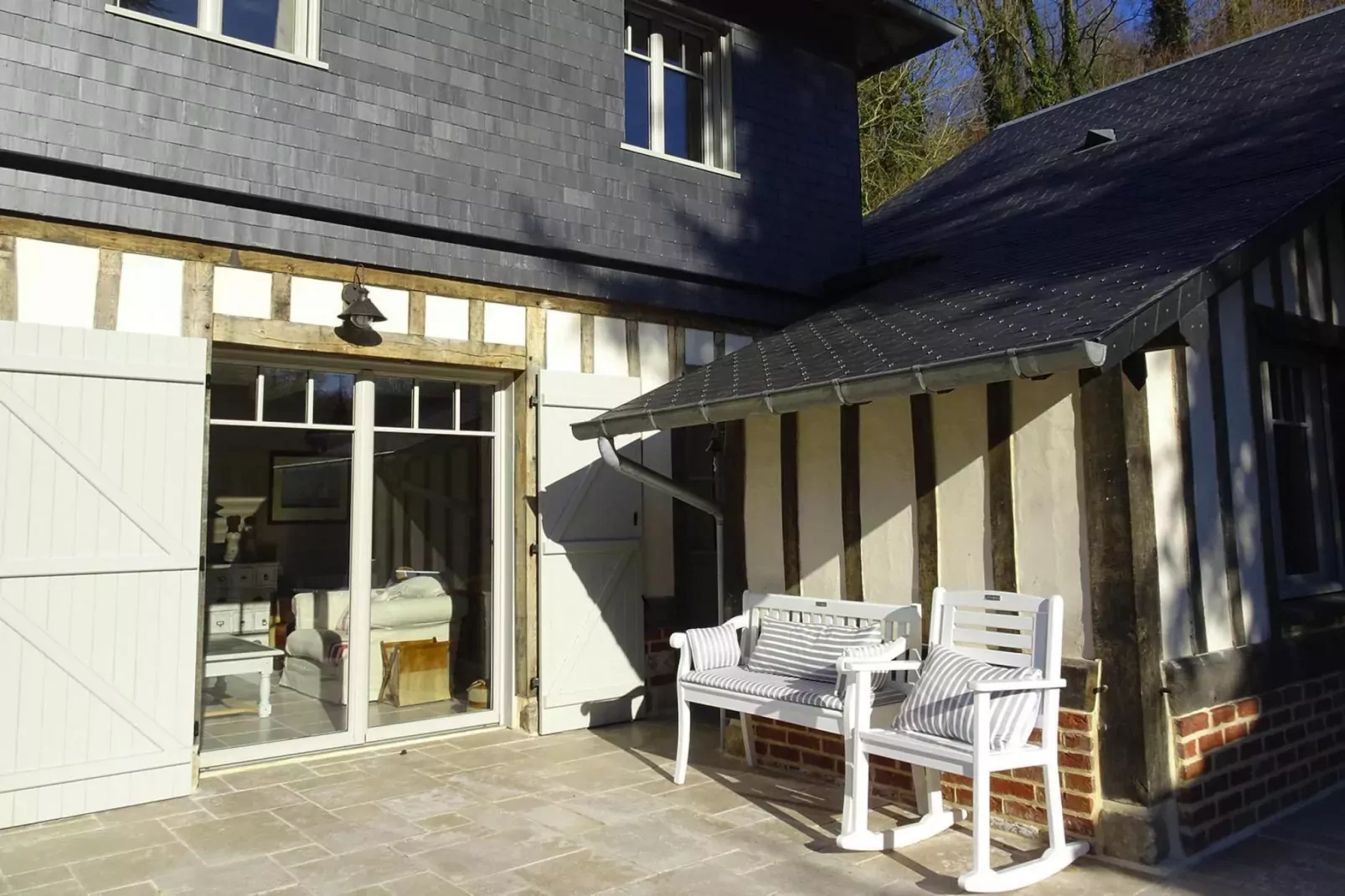 Holiday home Vinnemerville-Buitenkant zomer