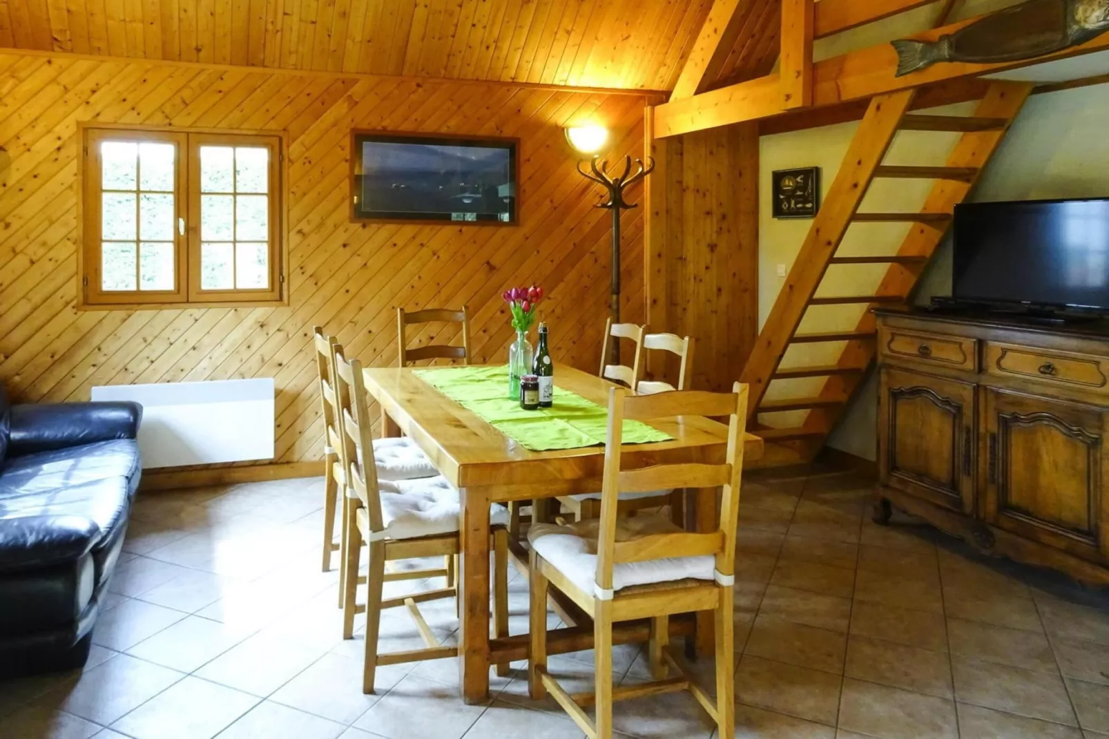 Holiday home Denneville-Eetkamer