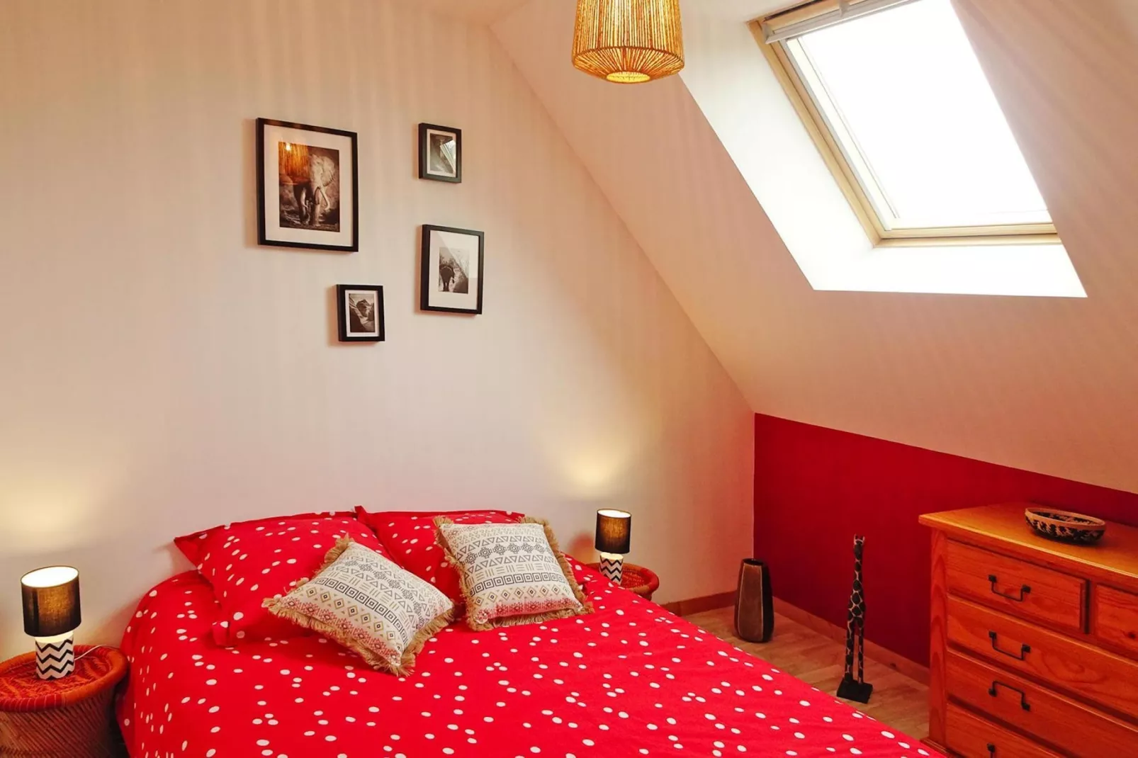 Semi-detached house Brucheville-Slaapkamer