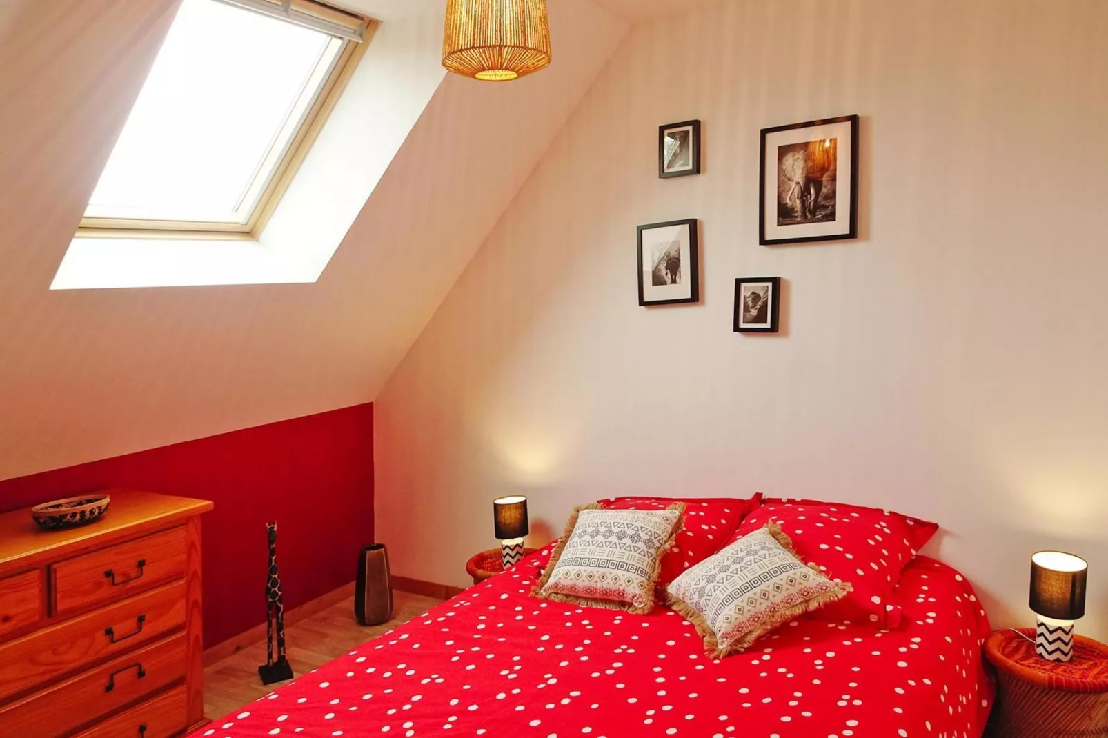 Semi-detached house Brucheville-Slaapkamer