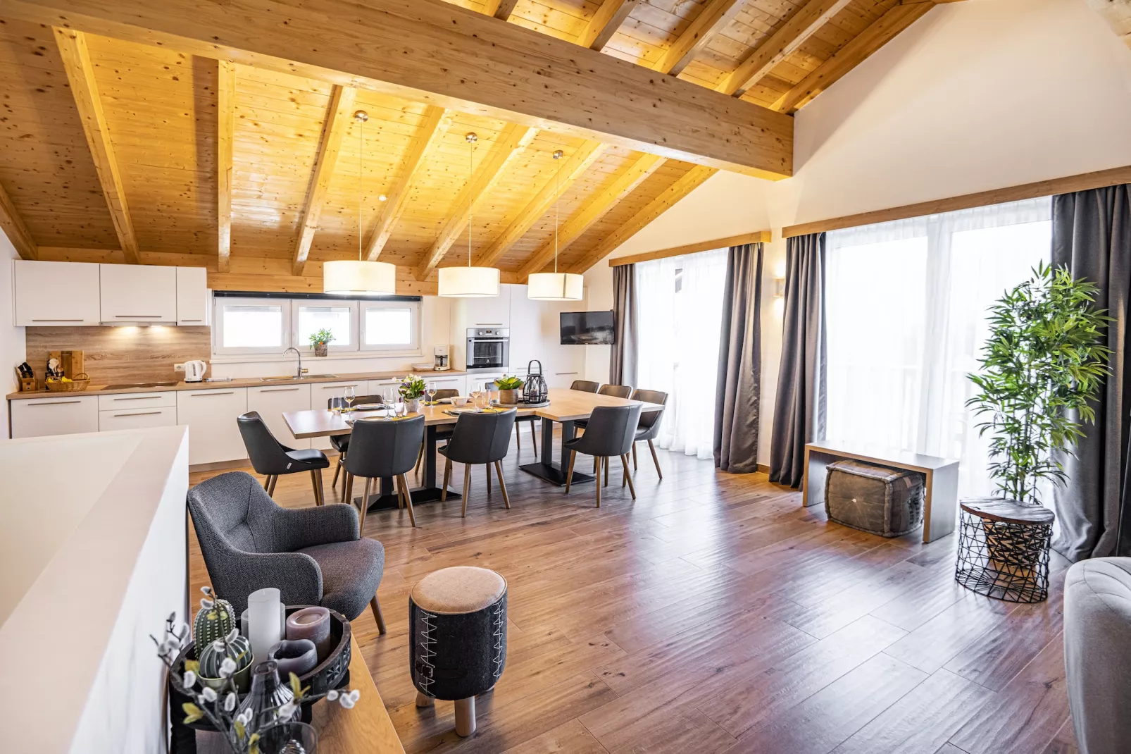 Deluxe Chalet-Eetkamer