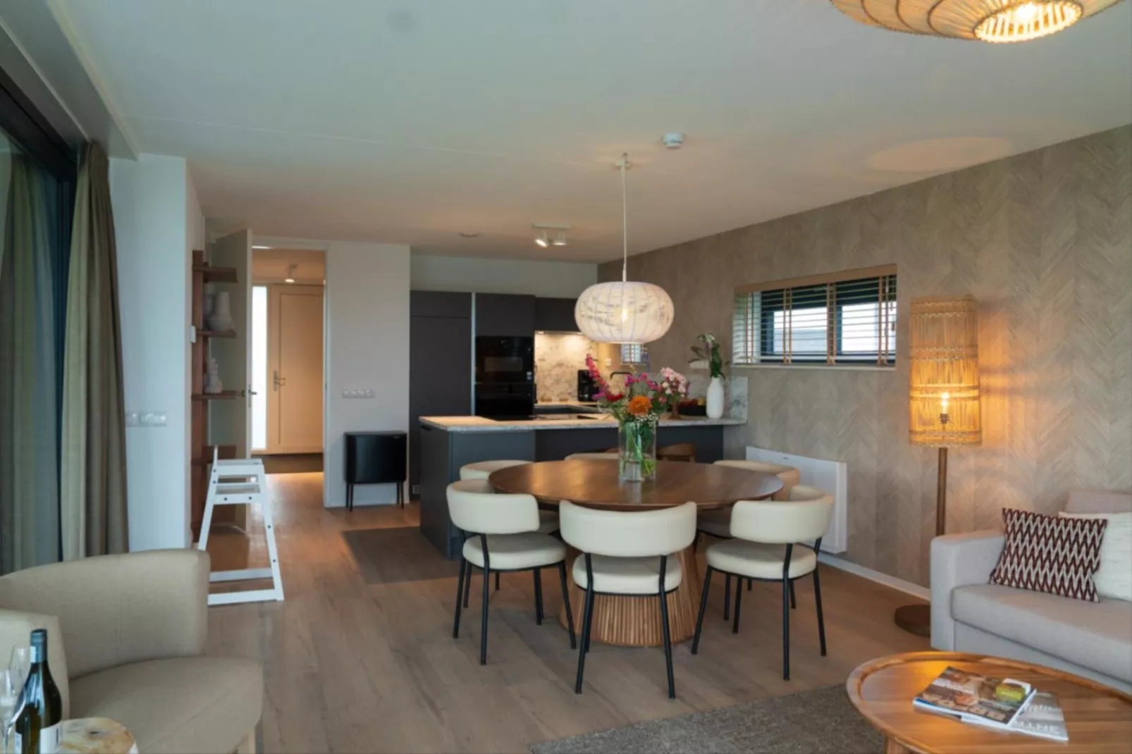 Premium Island 6p-Eetkamer