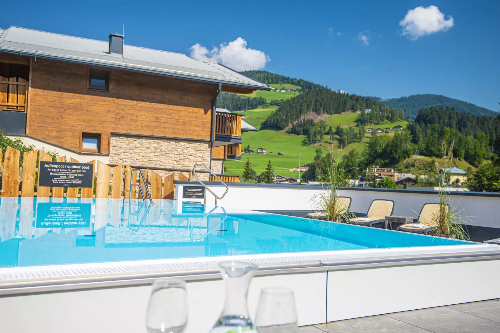 GA2P Alpenleben Apartments-Zwembad