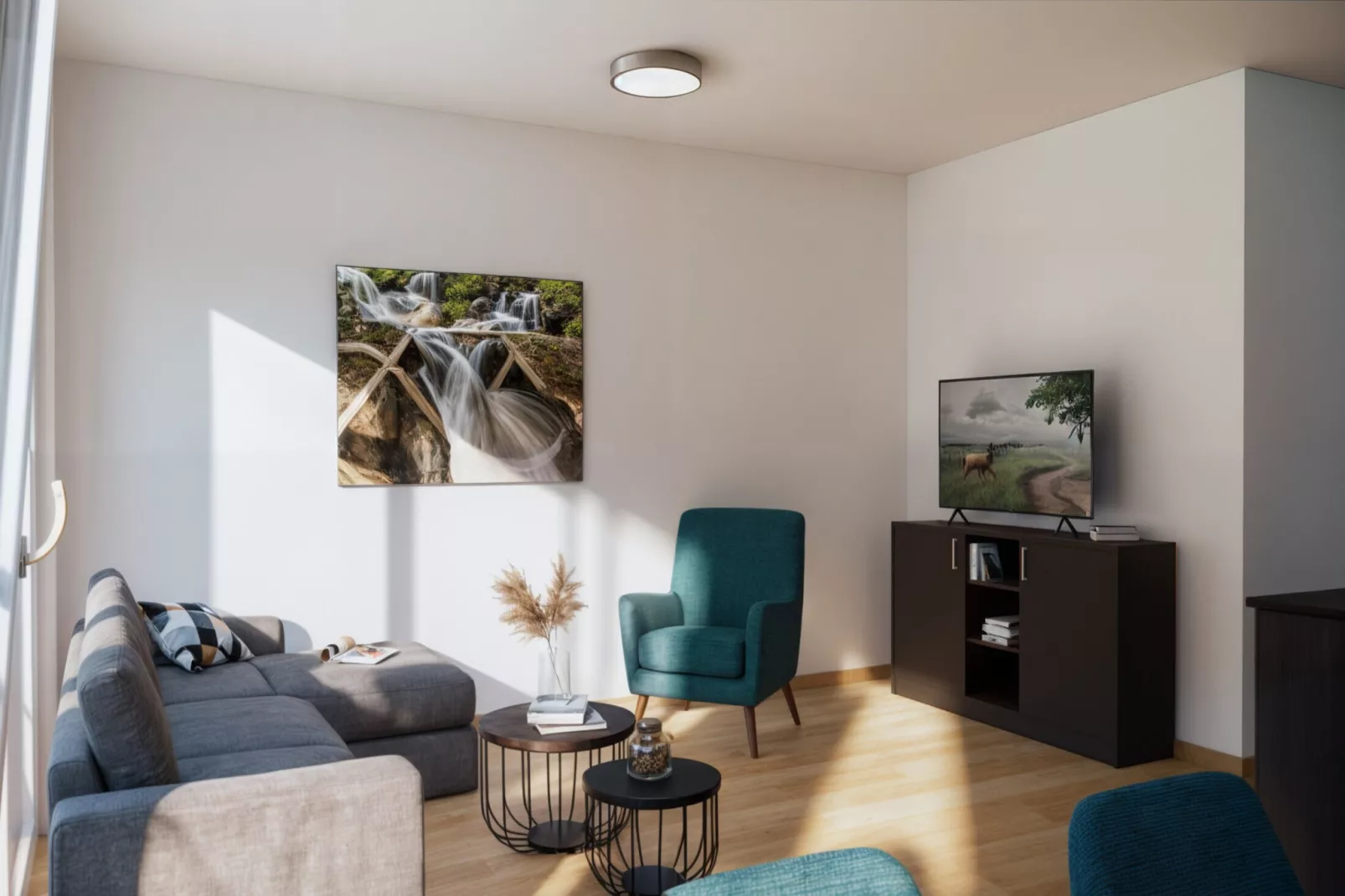 Bergresort Tauernblick 2-Woonkamer