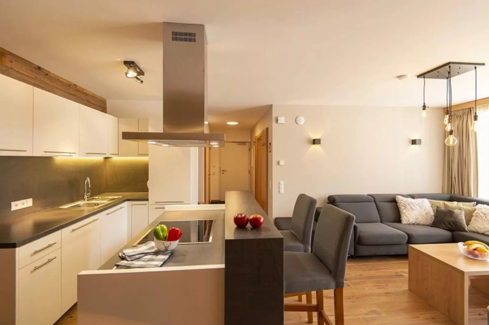 GA3C Alpenleben Apartments-Keuken