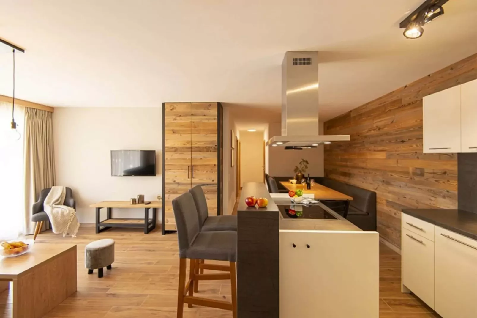 GA3C Alpenleben Apartments-Keuken